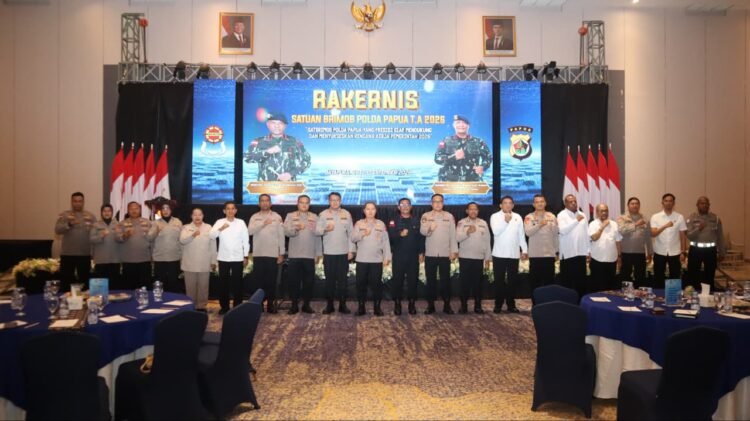 Rakernis Satbrimob Polda Papua 2026, Tingkatkan Kesiapsiagaan dan Sinergitas dalam Pelaksanaan Tugas