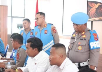 Diikuti 175 Peserta, Polda Papua Laksanakan Verifikasi 13 Komponen Seleksi PAG dan SBP T.A. 2027