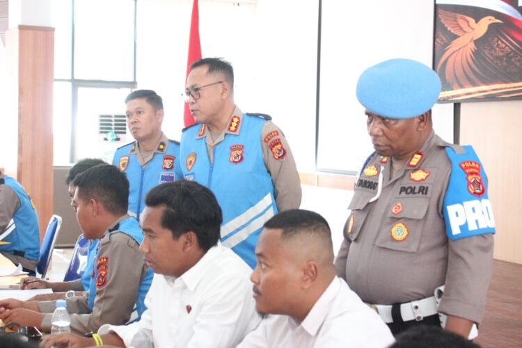 Diikuti 175 Peserta, Polda Papua Laksanakan Verifikasi 13 Komponen Seleksi PAG dan SBP T.A. 2027