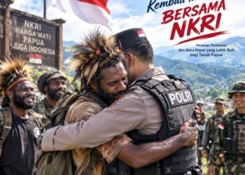 Sejumlah Individu dari Kelompok Bersenjata di Papua Kembali ke NKRI Sepanjang 2026