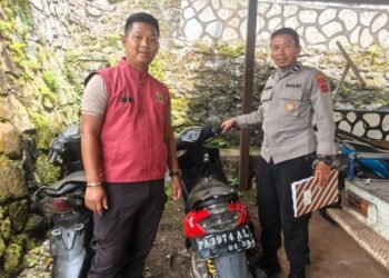 Gerak Cepat, Anggota Pam Obvit Gagalkan Pencurian Motor Siswa SMA Negeri 2 Jayapura