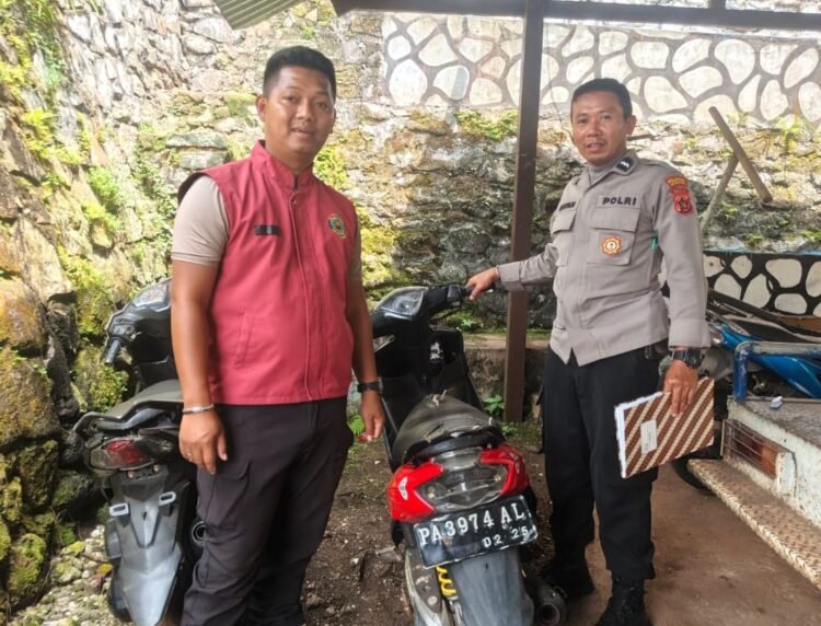 Gerak Cepat, Anggota Pam Obvit Gagalkan Pencurian Motor Siswa SMA Negeri 2 Jayapura