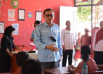 SPPG Polda Papua Matangkan Kesiapan MBG Sistem Prasmanan di SD Negeri Inpres Dok VIII